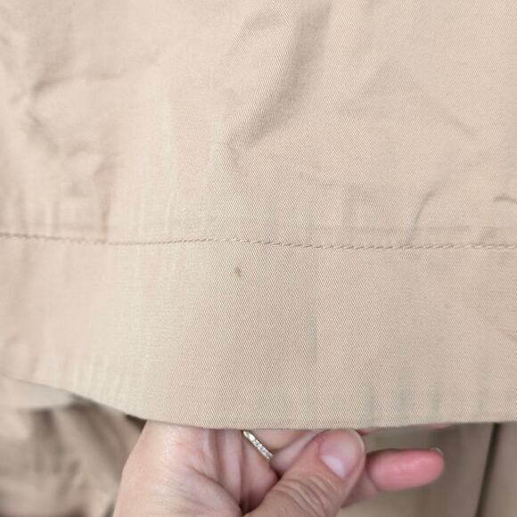 COS Beige Classic Timeless Cotton Belted Button Trench Coat, size 8 - Picture 8 of 11
